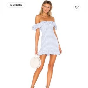 Majorelle dress purchased off of Revolve